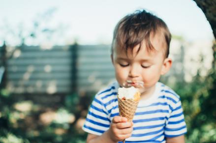 Cukorbeteg gyerek a nyáron