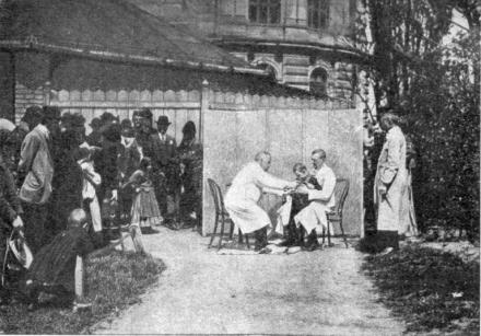 Az első himlőoltás Az első himlőoltás