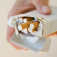 cigarettásdoboz, dohányzás